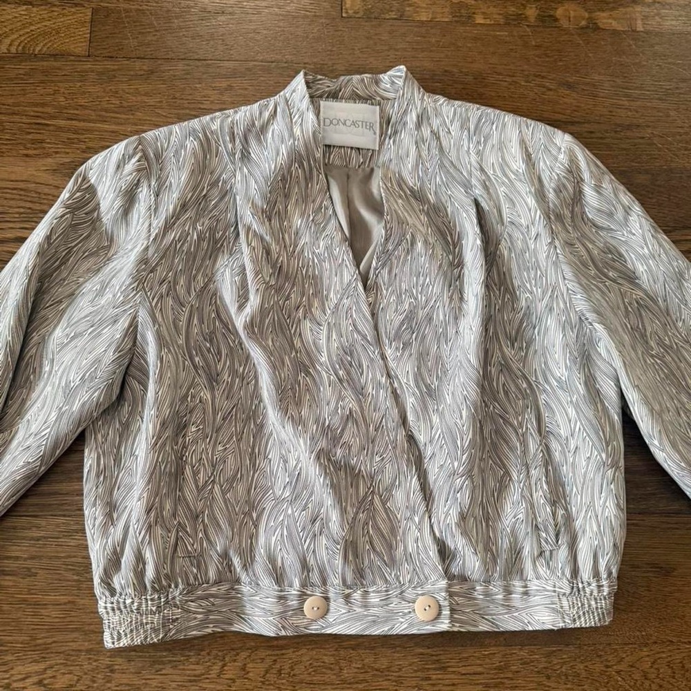 Doncaster 80s Cross Front Blazer